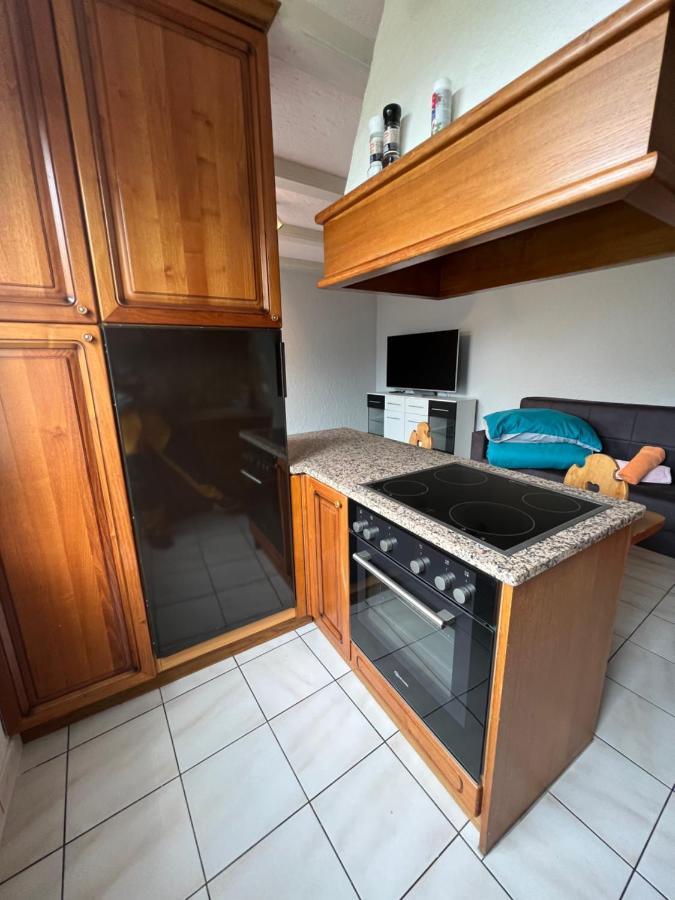 Tiny Apartment With Amazing View, Garden & Terras Schattdorf Exterior foto